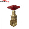 Guten Top ISO9001 57-3 latão de cobre forjado válvula de porta